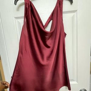 Jaloux cowl sleeveless tank